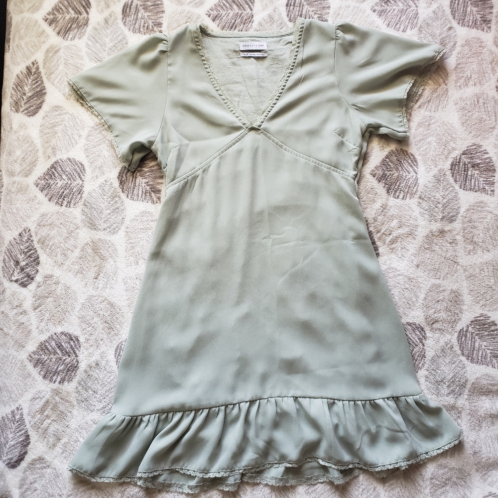 Urban Outfitters sage green dress (size xs)